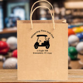 Golfkar Logo clubnaam Rubberstempel