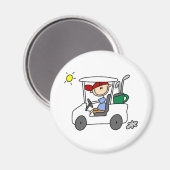 Golfkar Magnet (Voorkant / Achterkant)
