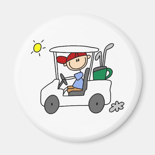 Golfkar Magnet (Voorkant)