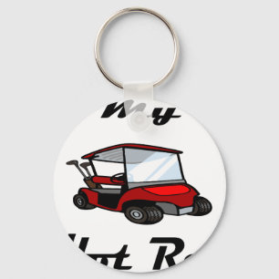 golfkarretje2 sleutelhanger