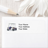 golfkarretje etiket (Insitu)