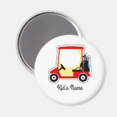 Golfkarretje Magneet (Voorkant / Achterkant)