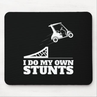 Golfkarretje Ongeluk Ik Doe Mijn Eigen Stunts Leuk Muismat