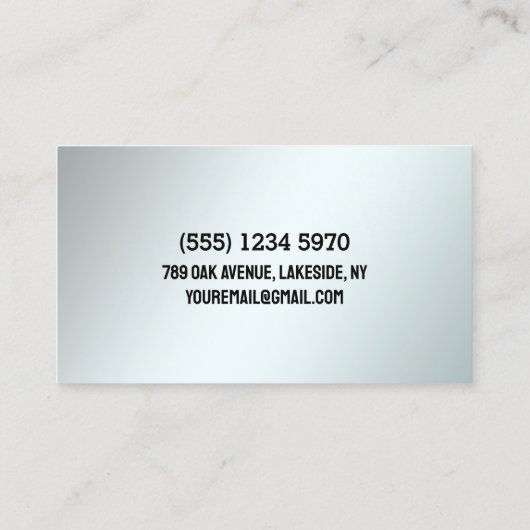 golfkarretje visitekaartje (Achterkant)