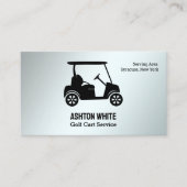 golfkarretje visitekaartje (Voorkant)