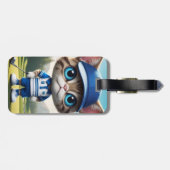 Golfkat Bagagelabel (Achterkant horizontaal)