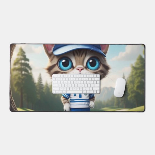 Golfkat Bureaumat (Keyboard & Muis)