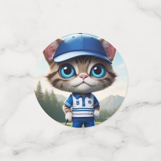 Golfkat Confetti (Kleine voorkant)