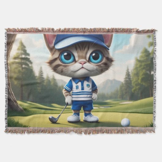 Golfkat Deken (Voorkant)