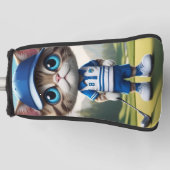 Golfkat Golfheadcover (Voorkant)