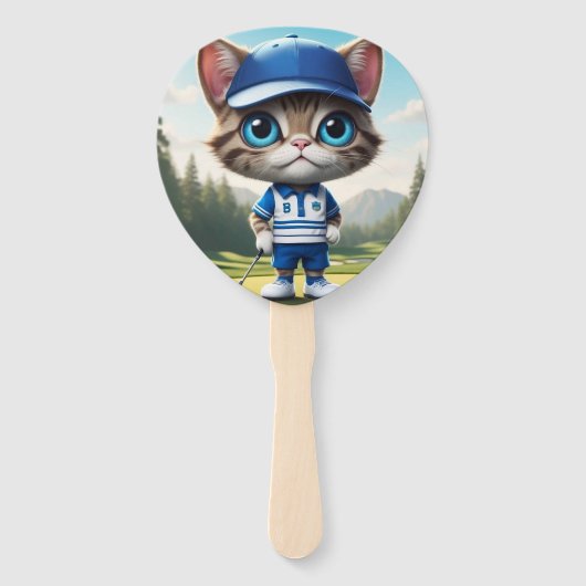 Golfkat Handwaaier (Voorkant)