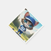 Golfkat Servet (Hoek)