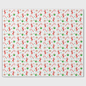 Golfkerst Cadeaupapier (Vlak)