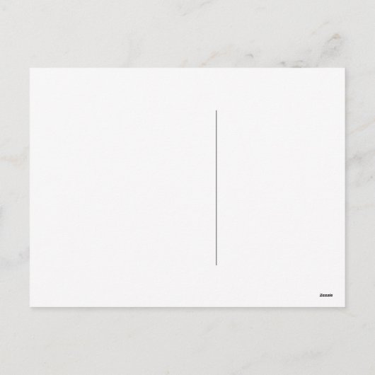 golfkerst feestdagenkaart (Achterkant)