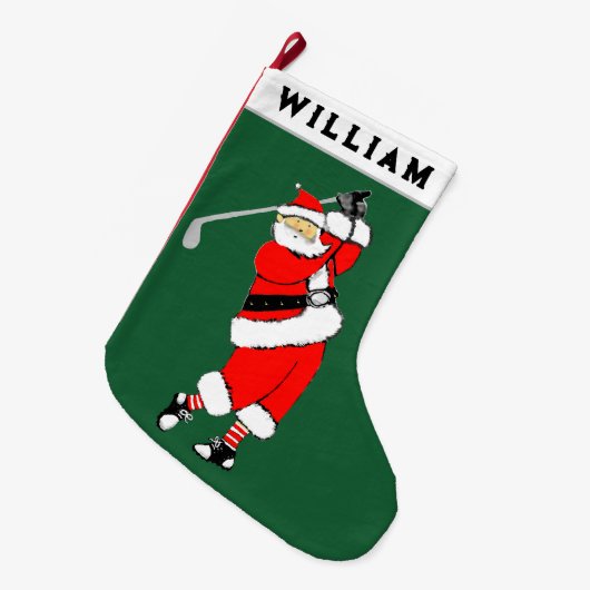 Golfkerst Grote Kerstsok (Voorkant (Hangend))