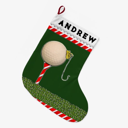 Golfkerst Grote Kerstsok (Voorkant (Hangend))