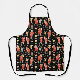 Golfkerst in juli Hawaiiaans thema voor golfer Schort