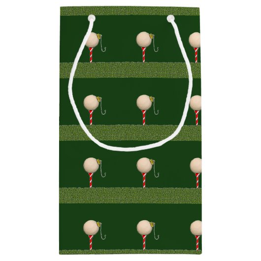 Golfkerst Klein Cadeauzakje (Achterkant)