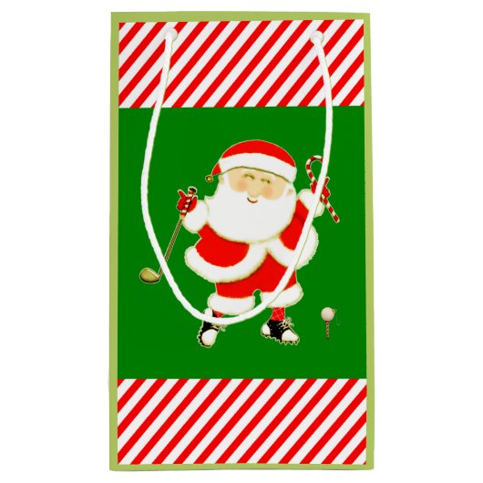 Golfkerst Klein Cadeauzakje (Achterkant)