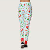 golfkerst leggings (Achterkant)