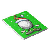 Golfkerst Notitieblok (Schuin)