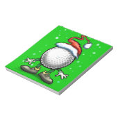 Golfkerst Notitieblok (Linkerzijde)