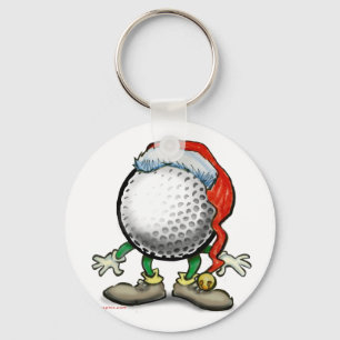Golfkerst Sleutelhanger