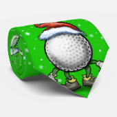 Golfkerst Stropdas (Opgerold)