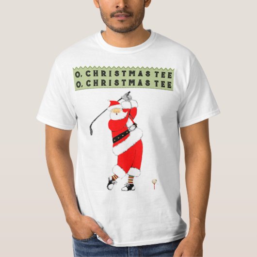 Golfkerst T-shirt (Voorkant)