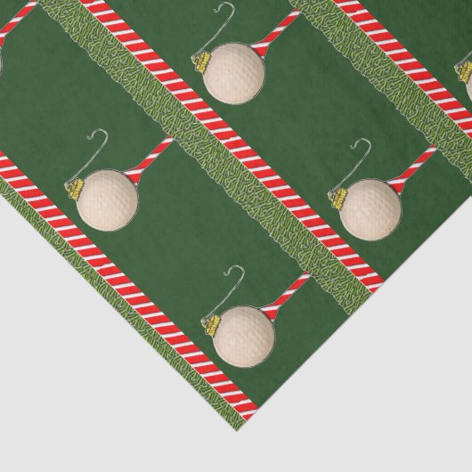 Golfkerst Tissuepapier (Detail)