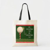 Golfkerst Tote Bag (Voorkant)