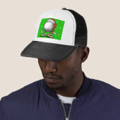 Golfkerst Trucker Pet (In situ)