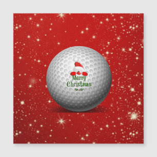 Golfkerstman, kleurrijk kerstontwerp