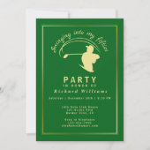 Golfklassieker Green Golden Player Mannen 50e verj Kaart (Voorkant)