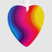 Golfkleur — acrylhartritme-versiering ornament (voorkant)