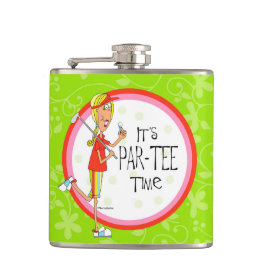 Golfkolf van t-shirt heupfles