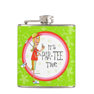 Golfkolf van t-shirt heupfles