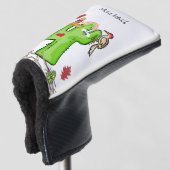 Golfkop Hoesje Vogelcactus Golfheadcover (3/4 voorkant)