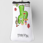 Golfkop Hoesje Vogelcactus Golfheadcover (Draai 90)