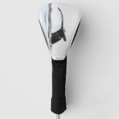 Golfkop met walvisstaart golfheadcover (Voorkant)