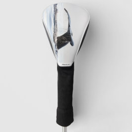 Golfkop met walvisstaart golfheadcover