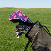 Golfkop van Bisexuality rainbow Golfheadcover (Insitu)