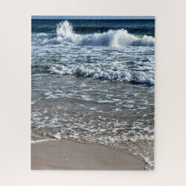 Golfkorren en strand legpuzzel