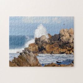 Golfkramp in Rocks nabij Monterey Bay Puzzle Legpuzzel