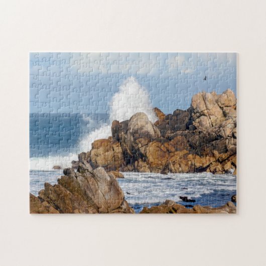 Golfkramp in Rocks nabij Monterey Bay Puzzle Legpuzzel (Horizontaal)