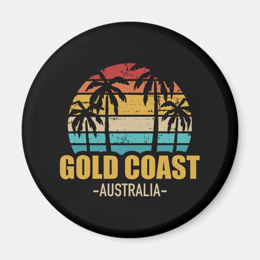 Golfkust Australië Magneet (Voorkant)