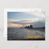 Golfkust briefkaart (Voorkant / Achterkant)