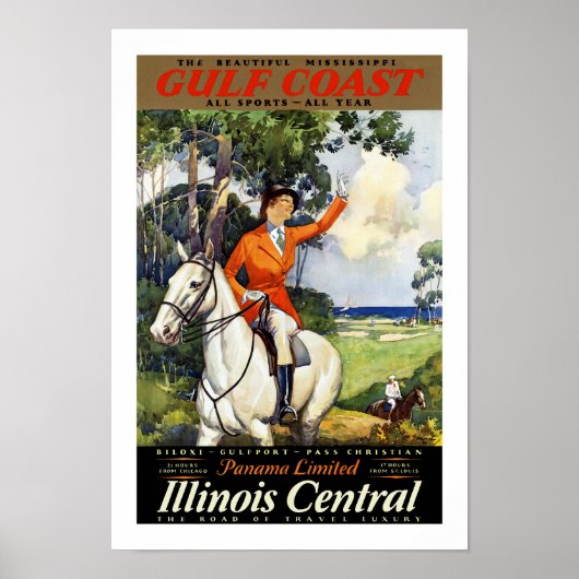 Golfkust door Panama Limited Poster (Voorkant)