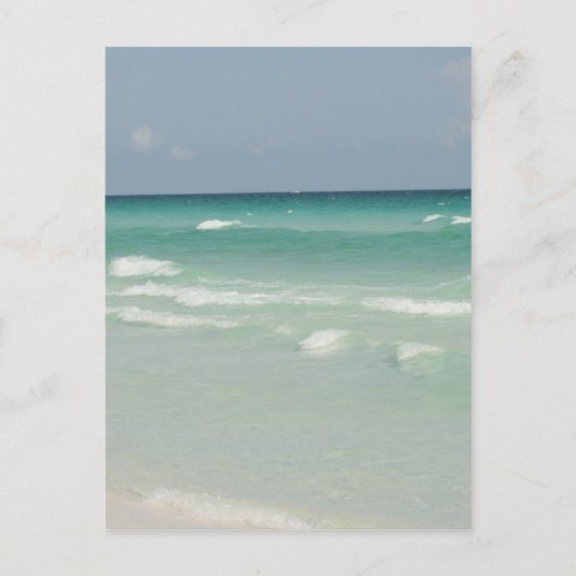 golfkust foto afbeelding strand briefkaart (Voorkant)