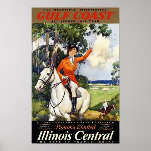 Golfkust ~ Panama Limited Poster (Voorkant)